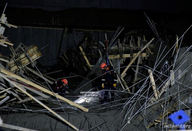 Batıkent'te inşaatta göçük: 5 yaralı