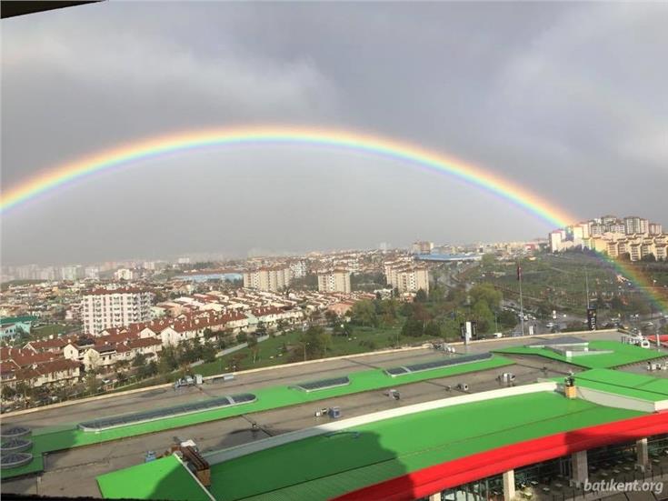 Batıkent'te gökkuşağı resitali