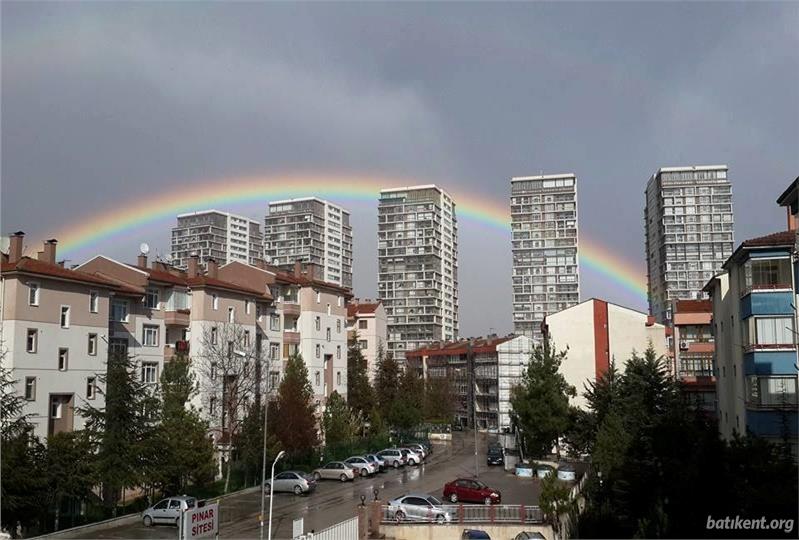 Batıkent'te gökkuşağı resitali