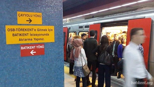 Metrolarda sorunlar bitmiyor