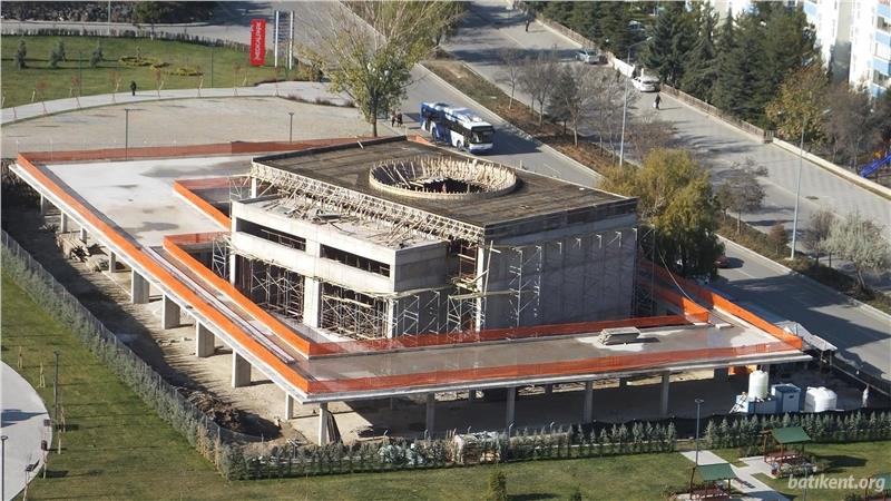 Köroğlu Camii inşaatında çökme meydana geldi