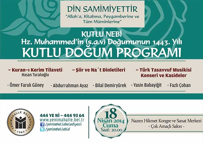 Kutlu Doğum Programı