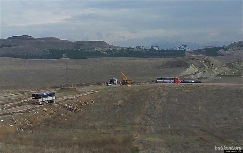 Batıkent Çakırlar - Eryaman Göksu yol bağlantısı çalışması devam ediyor