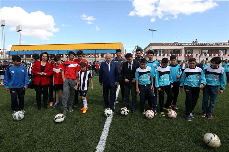 Futbolun kalbi Batıkent’te atacak