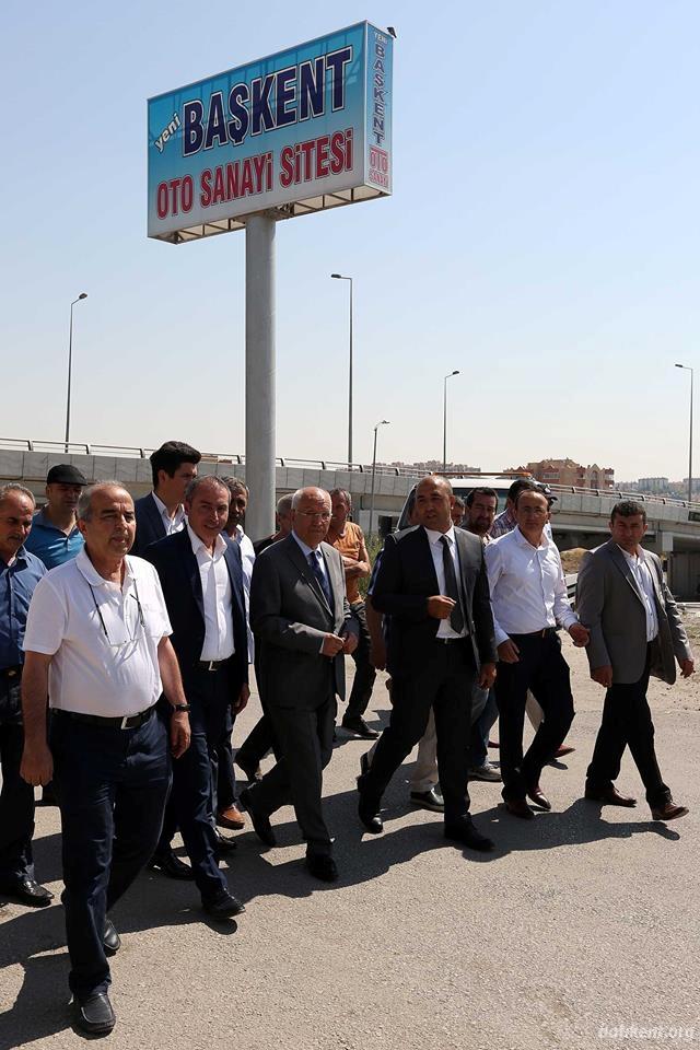 Başkent Oto Sanayi’nde görüntü kirliliğine son