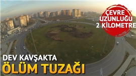 Ankara’nın en büyük kavşağında 2 kilometrelik ölüm tuzağı