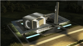 Batıkent kent merkezine inşa edilen yeni cami 